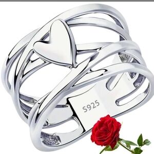 Sterling Silver Heart Ring